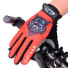 Long Finger Cycling Gloves | Motorcycle Gloves | Planet Jerseys USA